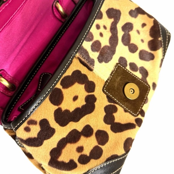 NEW with tags Coach Vintage Madison Exotic Haircalf Top Handle Evening Bag Purse - Picture 14 of 16